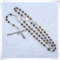 Plastic Rosary with All 5*8mm Pink Plastic Beads Item: Io-Cr237